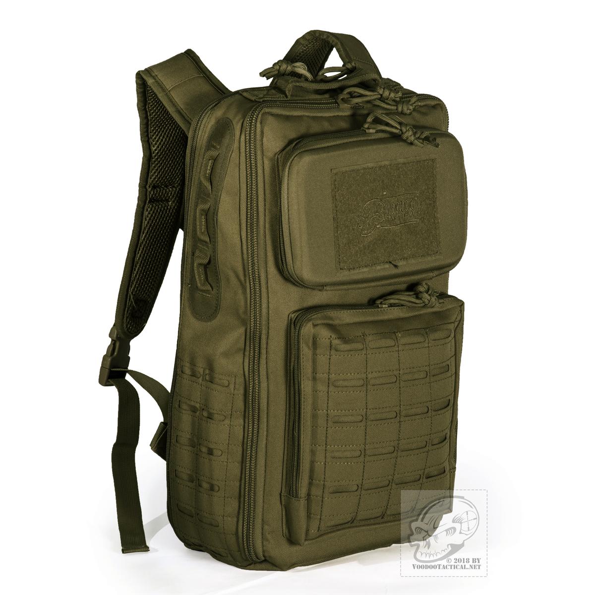 Voodoo Tactical Merced Hydration Pack MOLLE H2O Carrier with Bladder Woodland