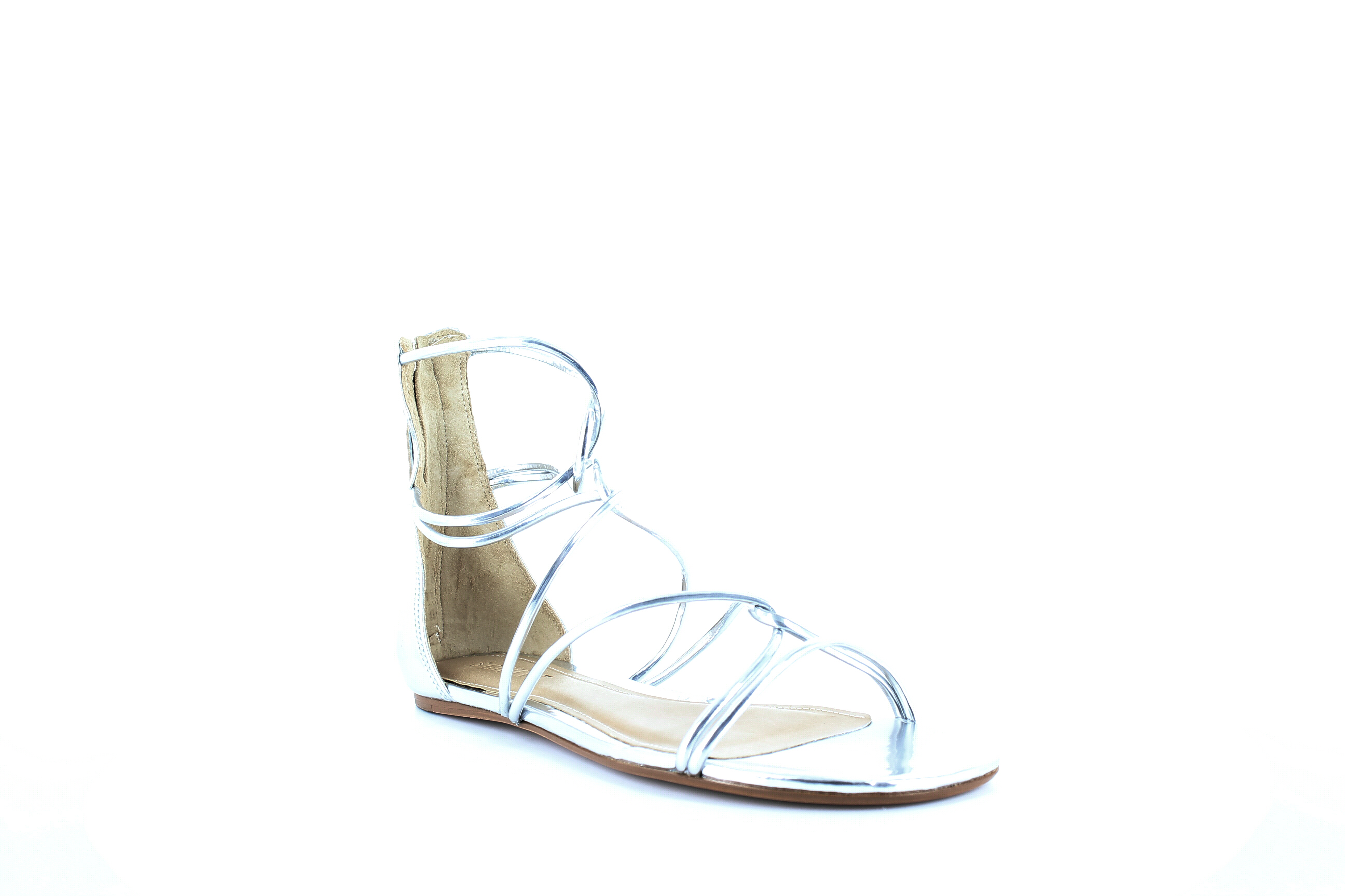 Fabia Metallic Gladiator Sandals 