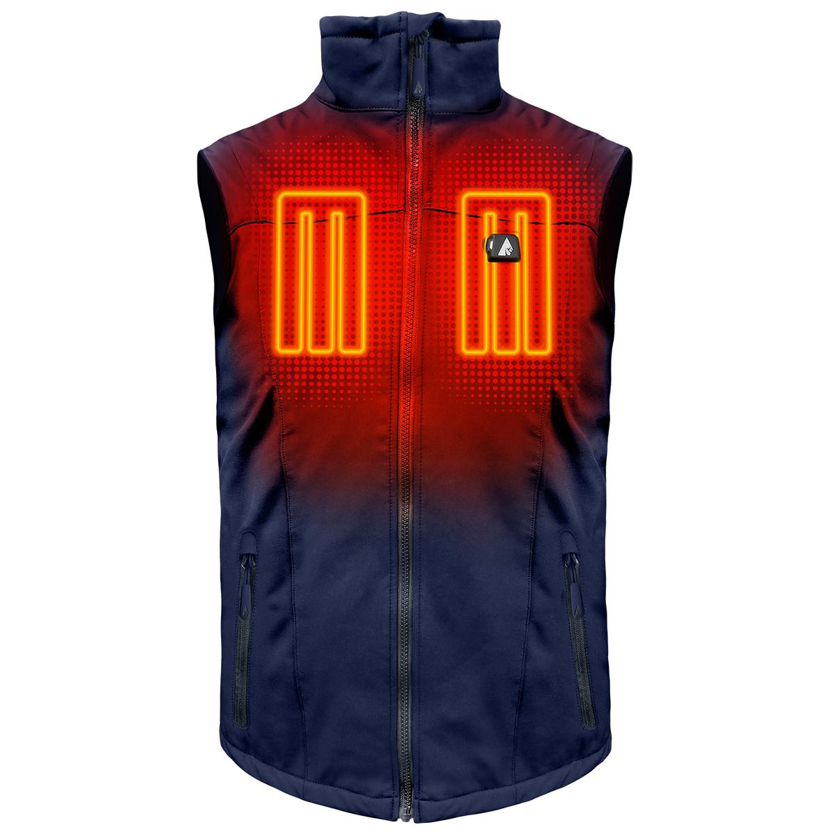 ActionHeat 5V Men's Softshell Battery Heated Vest - Picture 6 of 10