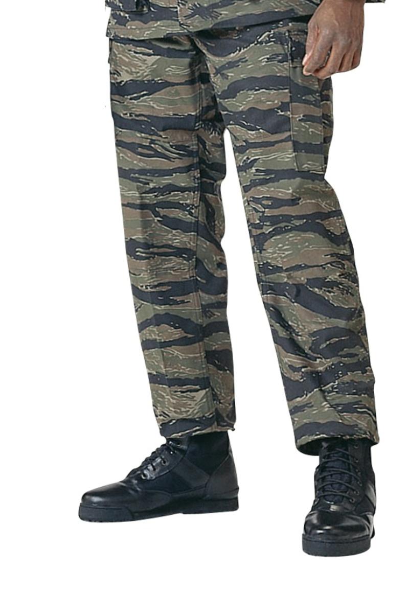 tiger camo pants slim