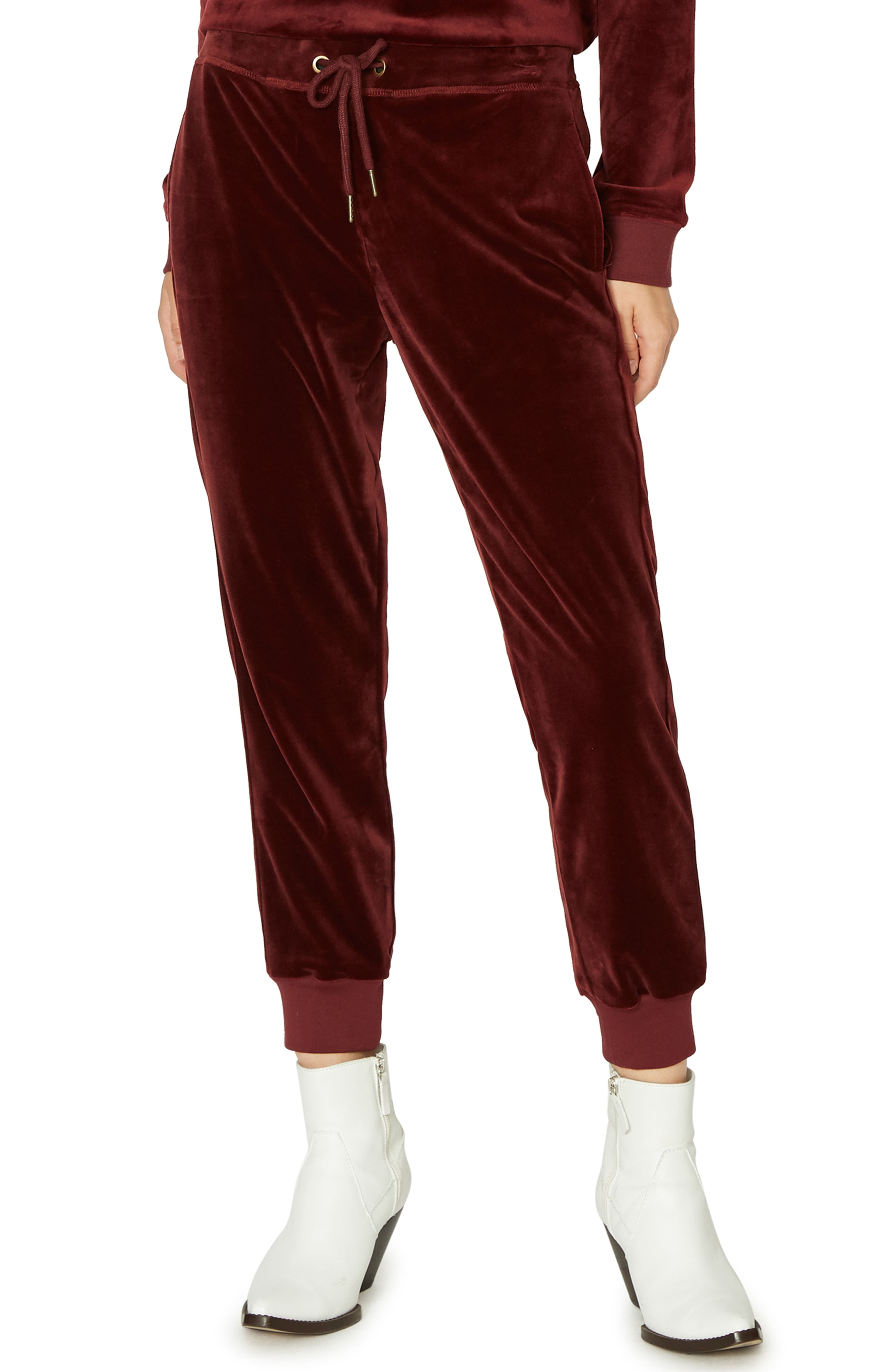 sanctuary velour joggers