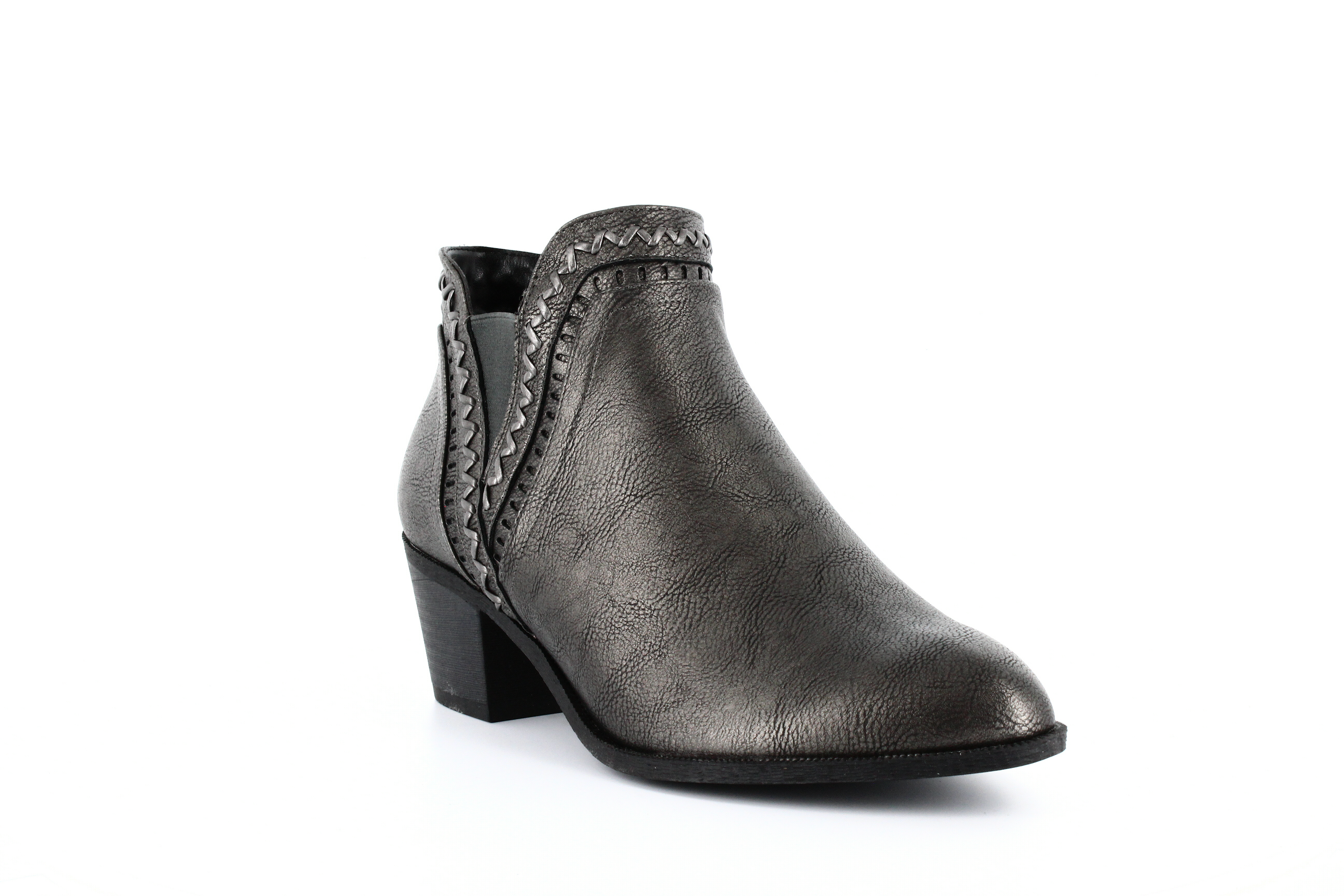style and co lace up booties
