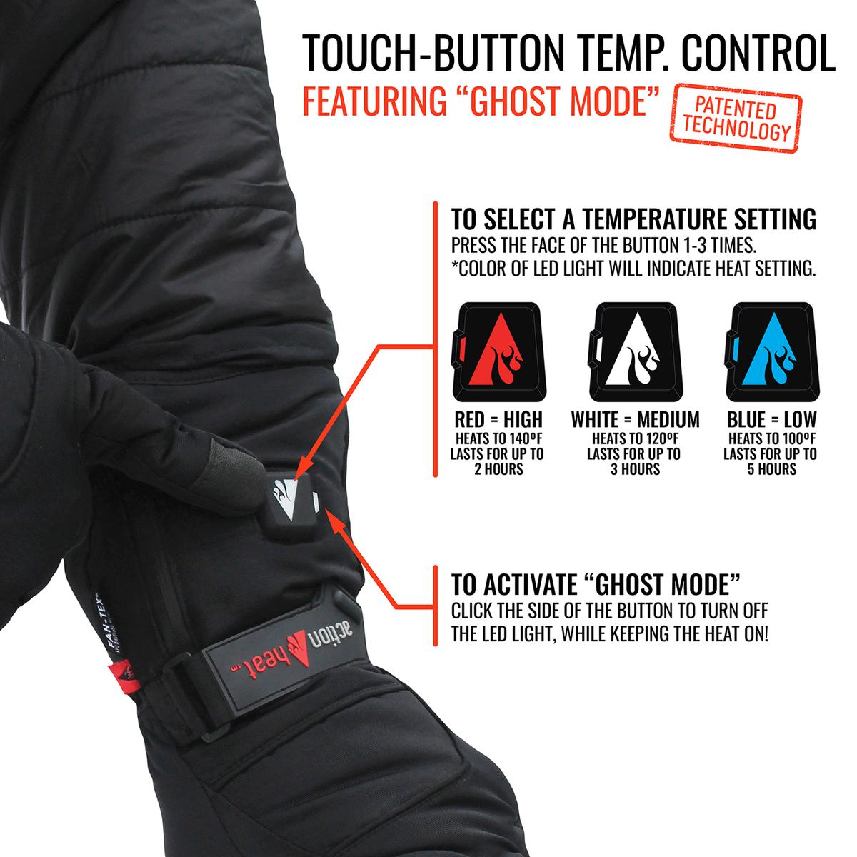ActionHeat 5V Men's Featherweight Heated Gloves S