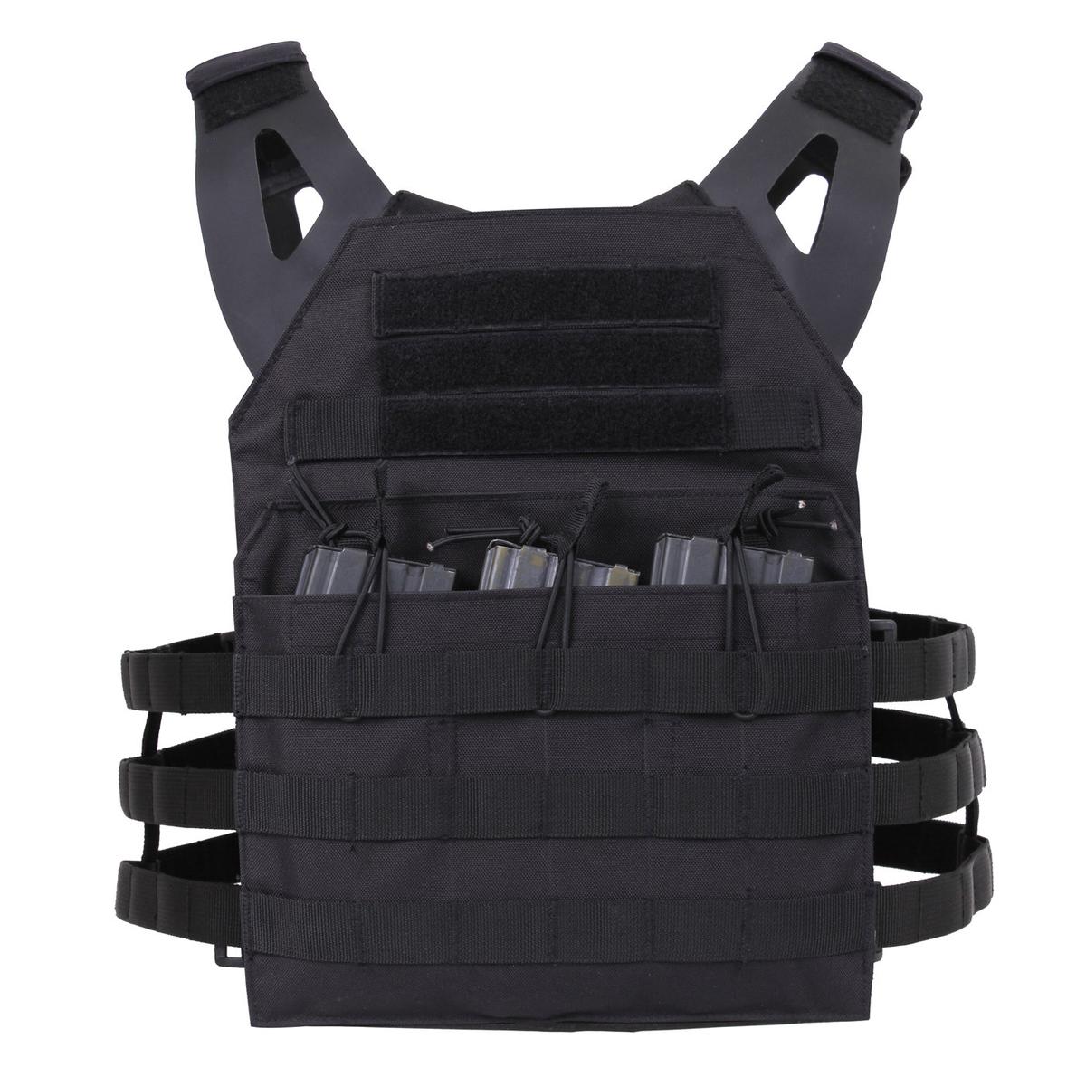 Rothco Lightweight MOLLE Tactical Armor Plate Carrier Vest w/Mag ...