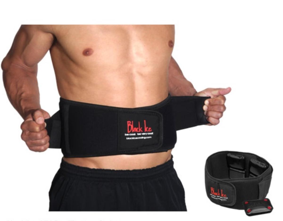 Black Ice CoolTherapy System – BTX Large CoolTherapy Back Wrap – 8 Pack Medium