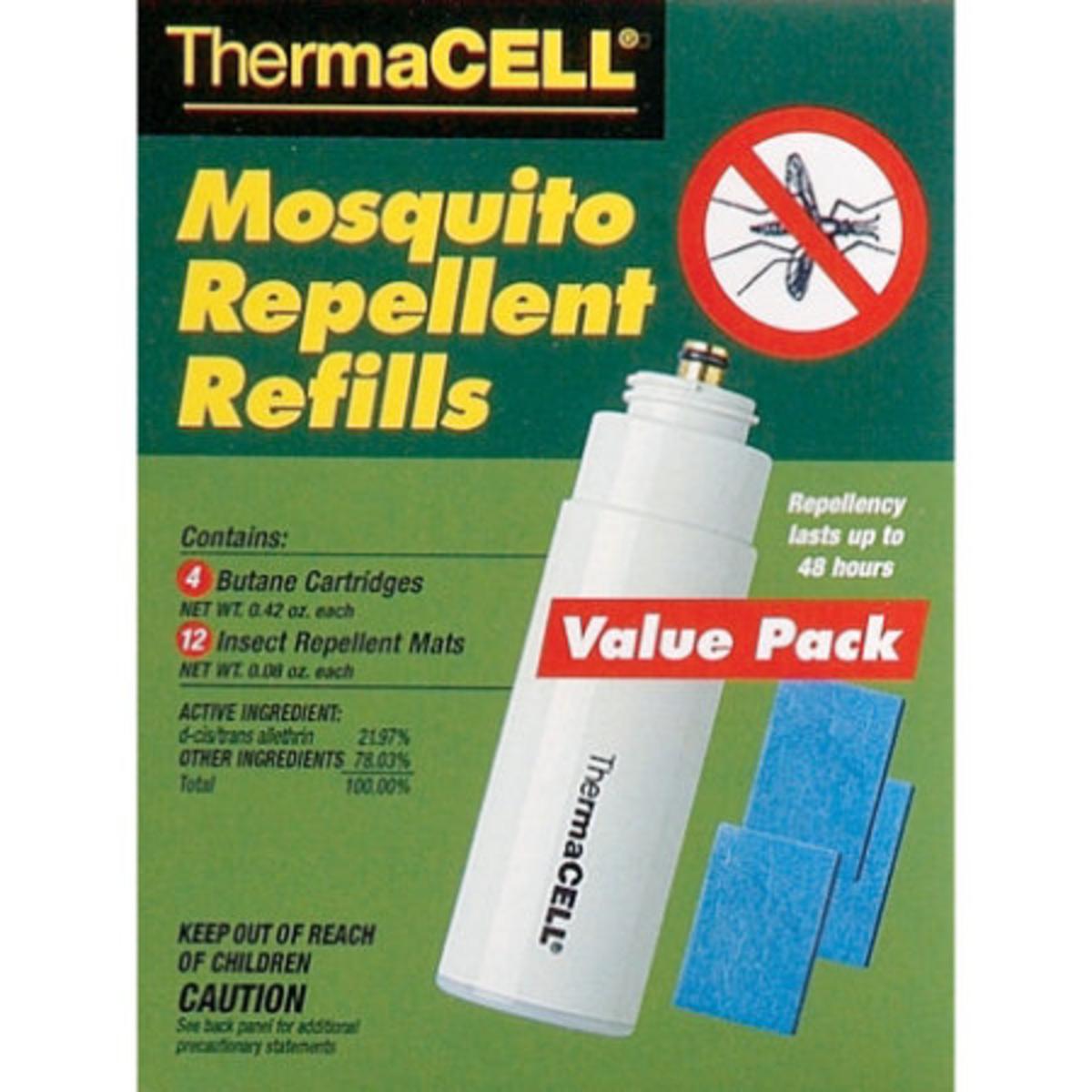 Thermacell Mosquito Repellent Refill 4pc Value Pack 4 Pack 181752000224