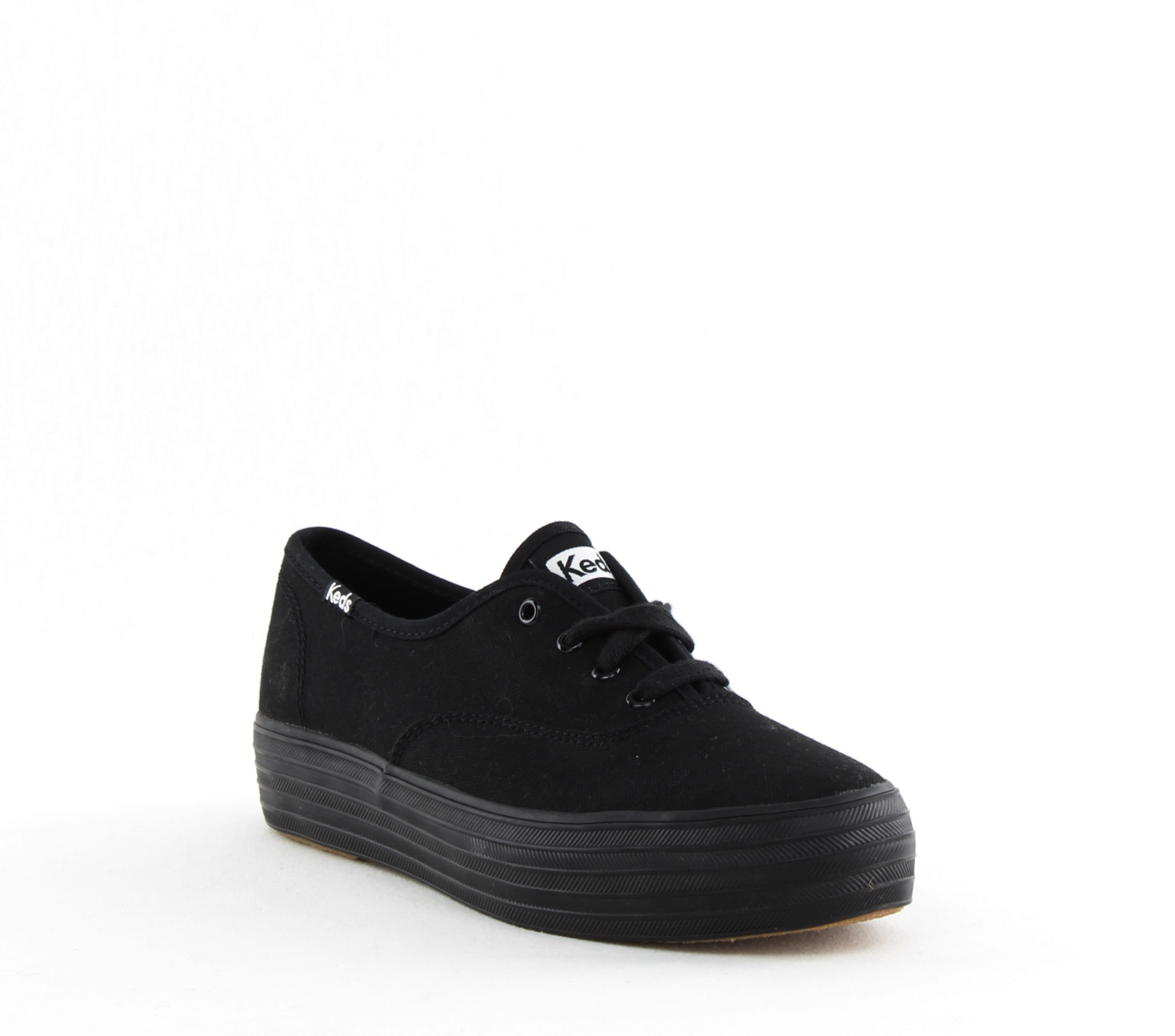 keds triple decker white canvas