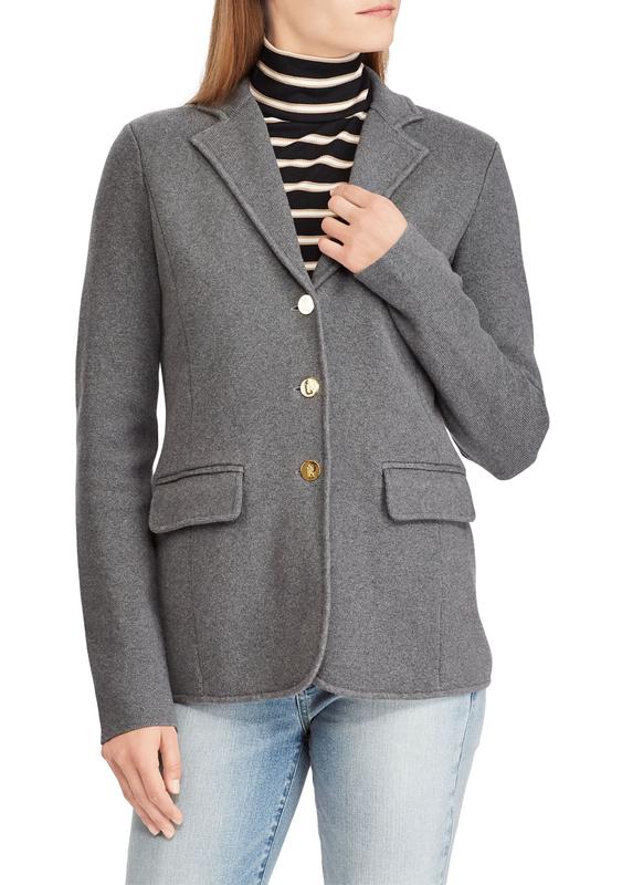 ralph lauren sweater blazer