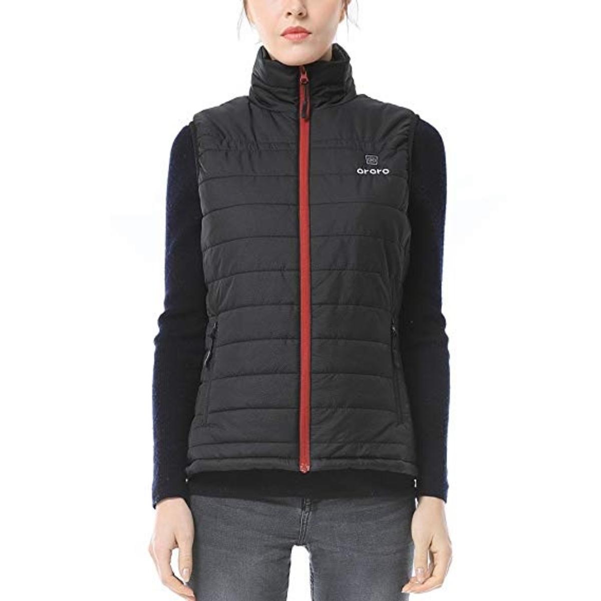Ororo Women's Lightweight Heated Vest with Battery Pack M 816551020455